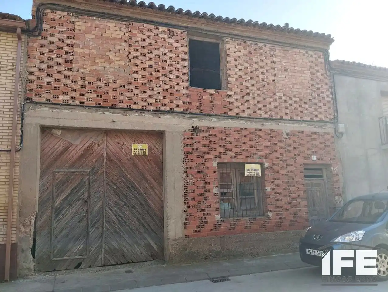 Vista exterior de Edificio en venta en Boquiñeni