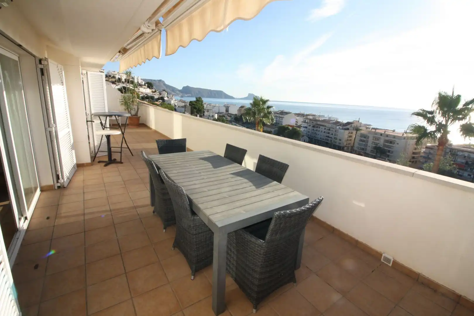 Terrace of Flat for rent in Altea ciudad