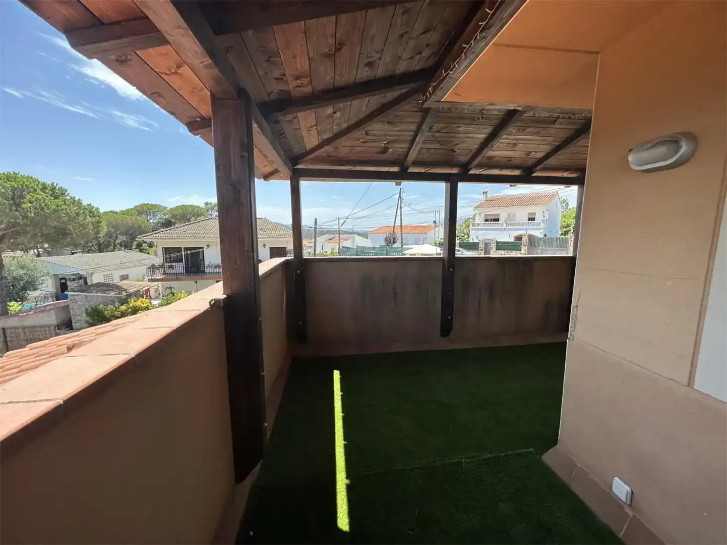 Terraza de Casa o chalet en venta en Vidreres con Piscina