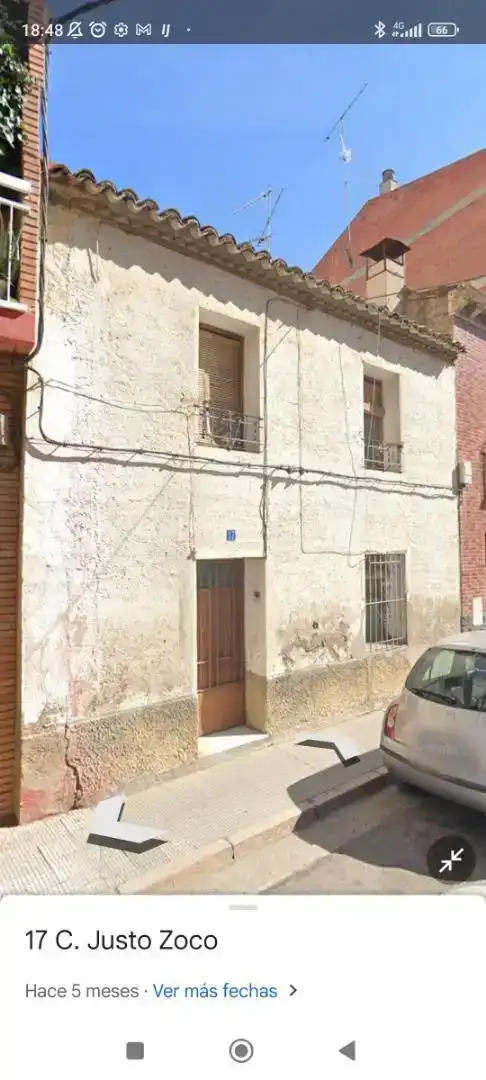 Vista exterior de Casa adosada en venda en Ejea de los Caballeros