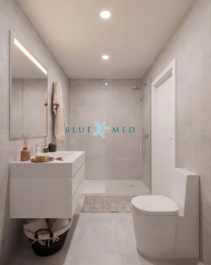 Baño de Casa o chalet en venta en Lorca con Aire acondicionado, Calefacción y Jardín privado