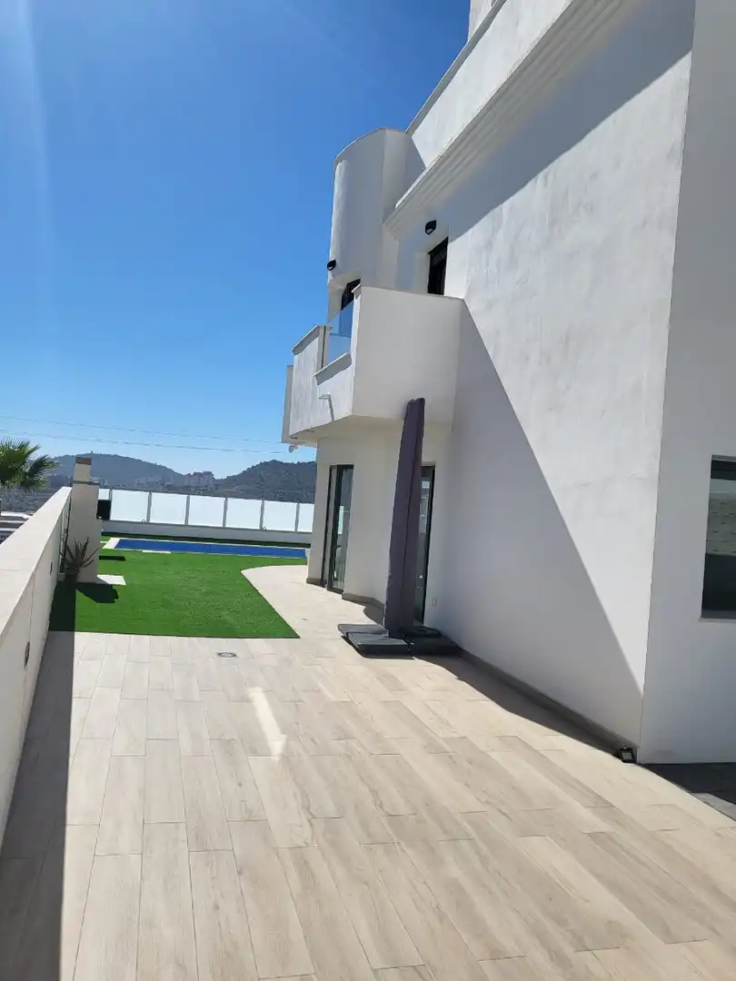 Doppelhaushälfte mit Pool zum Verkauf in Balcón de Finestrat - Terra Marina, imagen 33