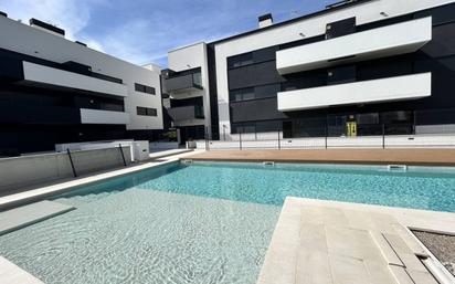 Swimming pool of Flat for sale in Cubelles  with Air Conditioner, Heating and Parquet flooring