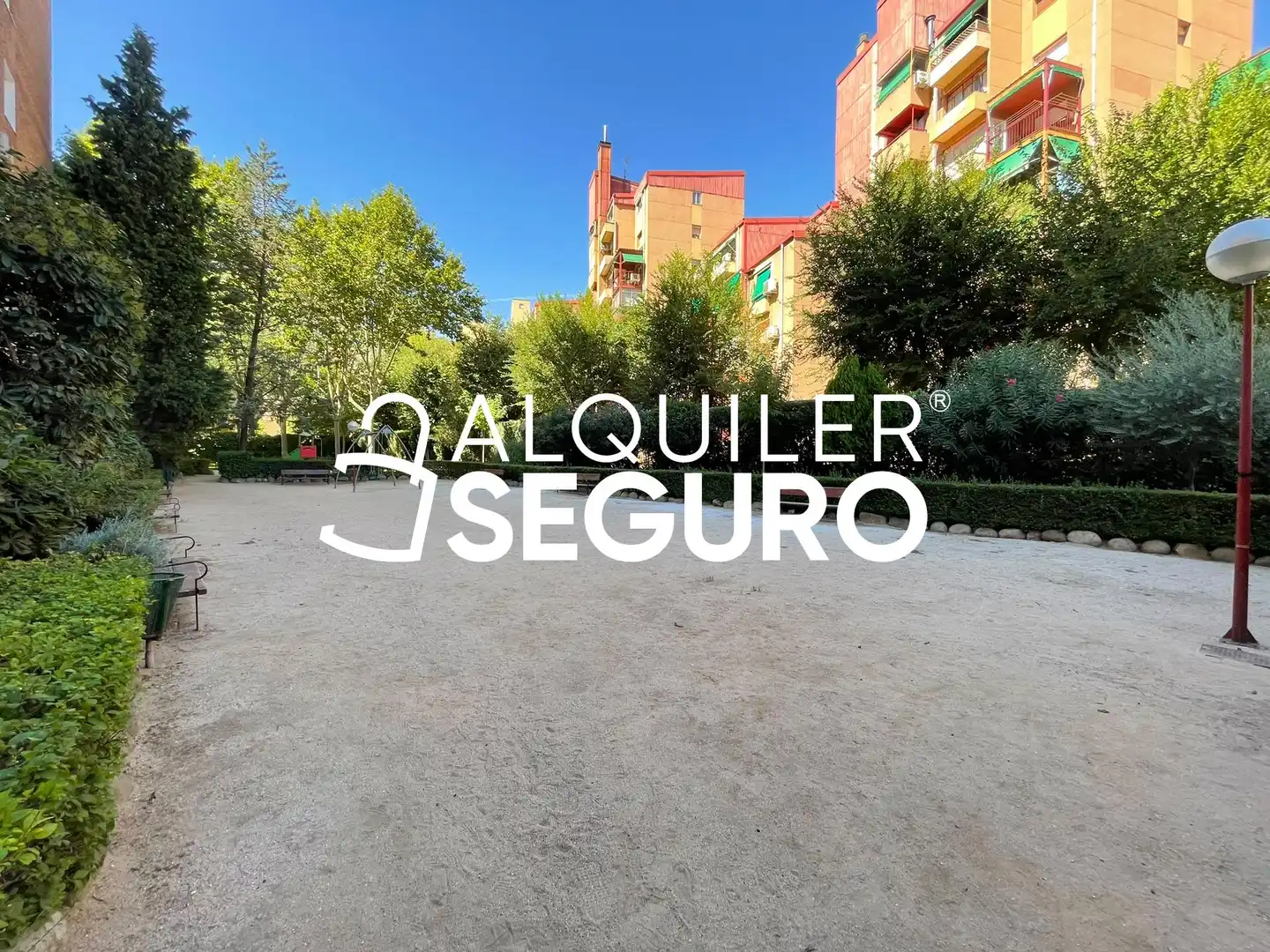 Parking of Flat for rent in Madrid  with Heating, Terrace and Swimming Pool