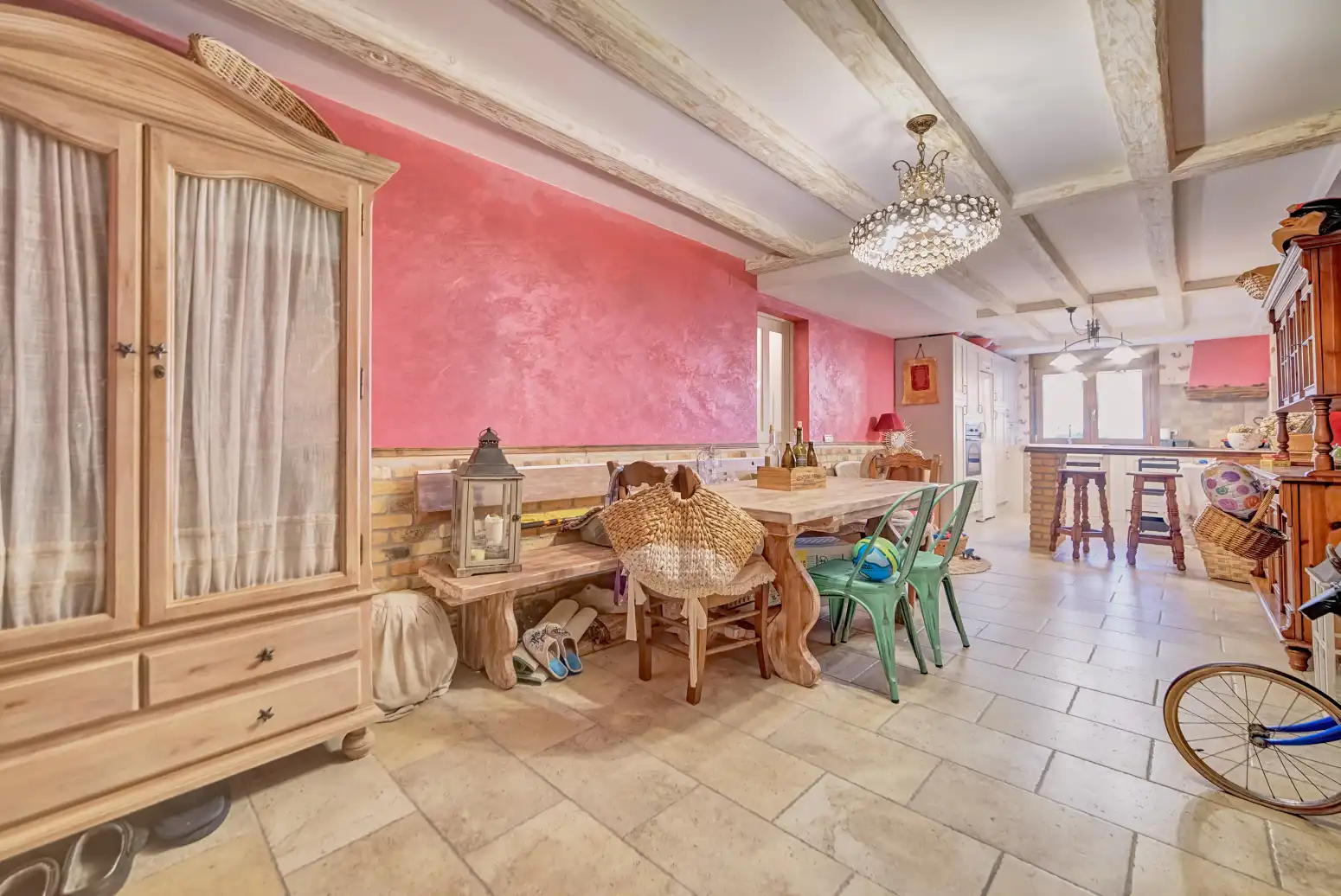 Comedor de Casa o chalet en venta en Orkoien con Calefacción, Parquet y Terraza