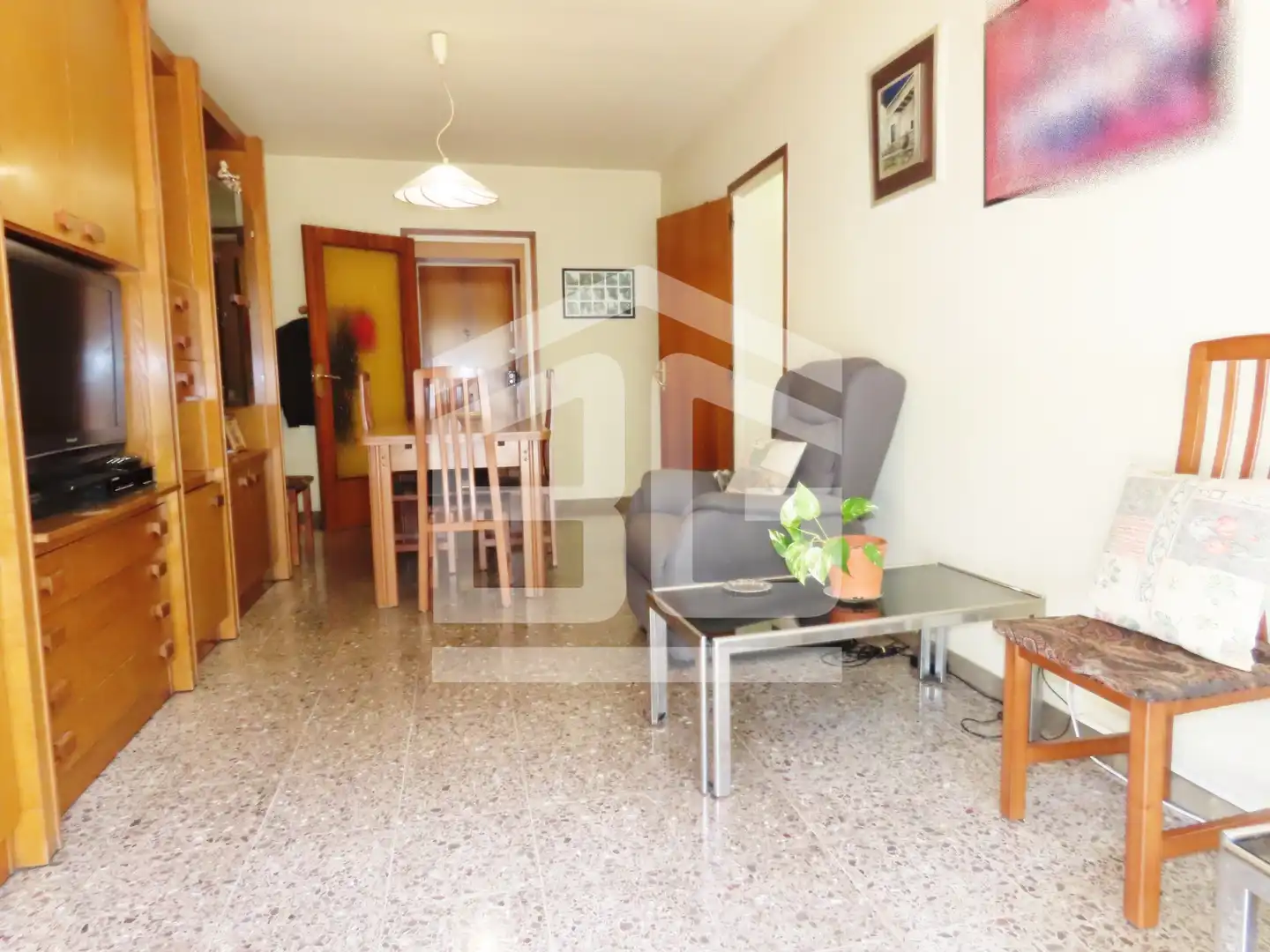 Sala de estar de Piso en venta en Granollers con Balcón