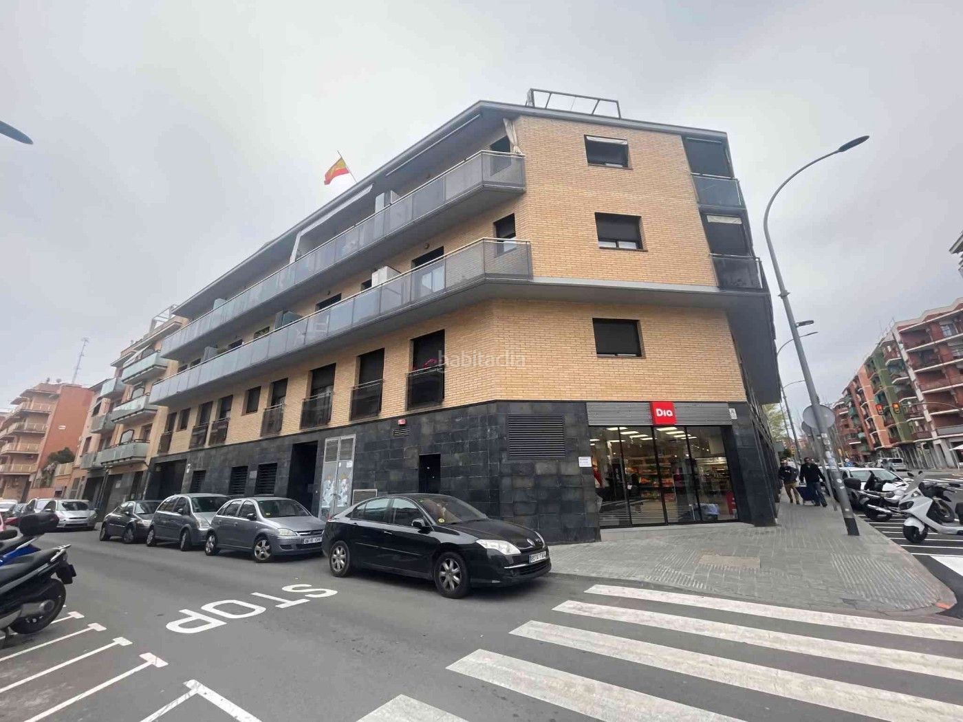 Vista exterior de Garatge en venda en Mataró