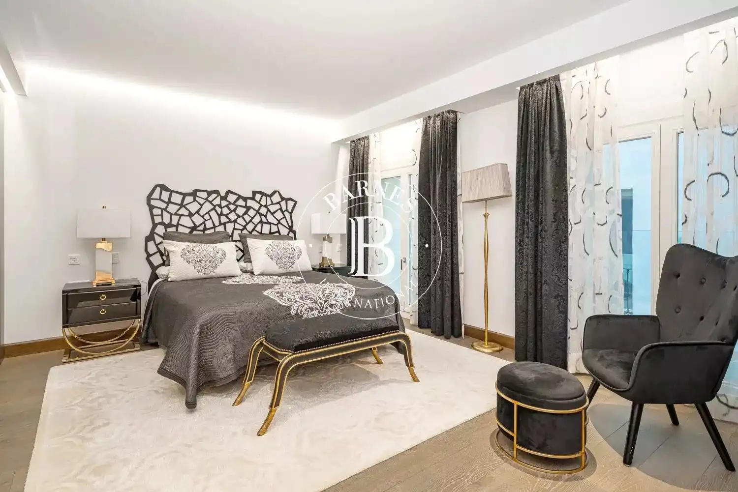Bedroom of Flat for rent in Madrid  with Air Conditioner, Heating and Swimming Pool