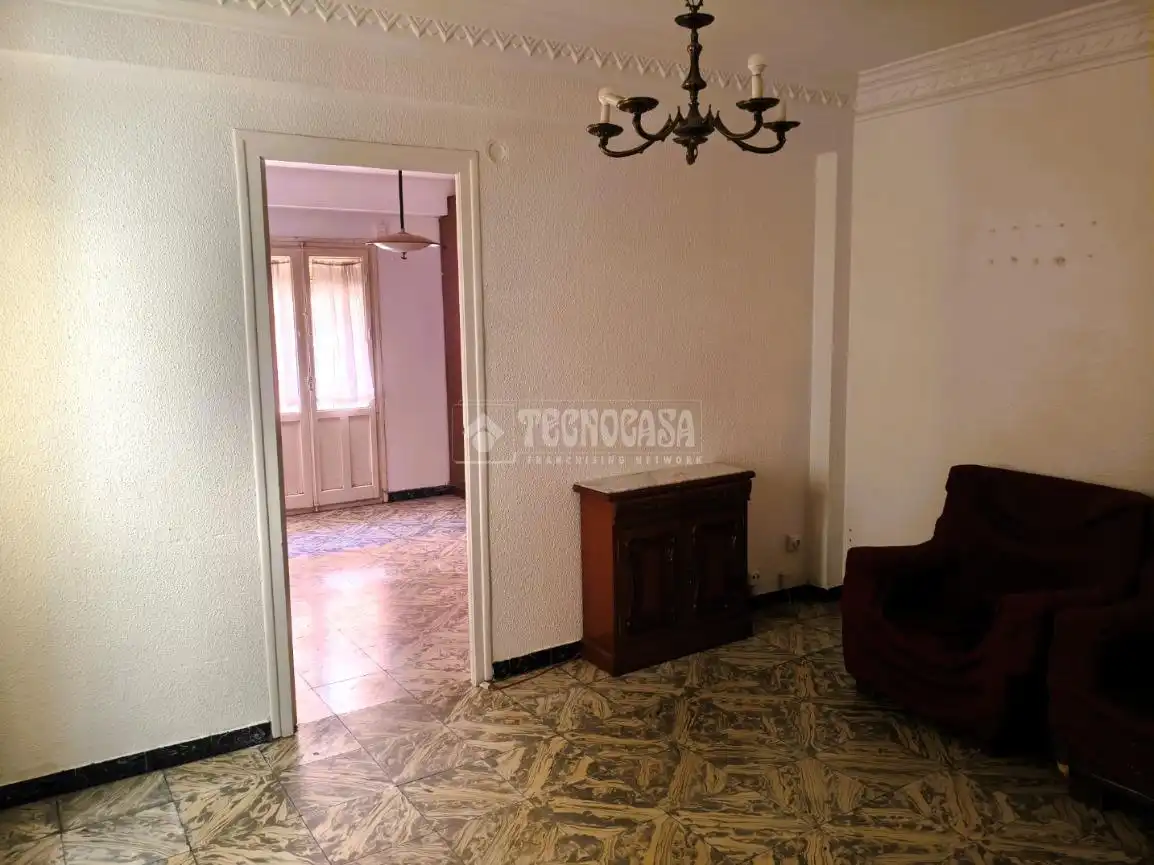 Living room of Flat for sale in Zaragoza  with Balcony