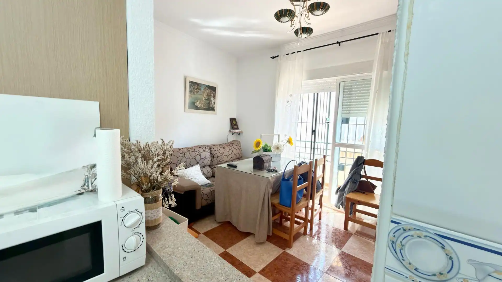 Sala de estar de Piso en venta en Punta Umbría con Aire acondicionado, Calefacción y Balcón
