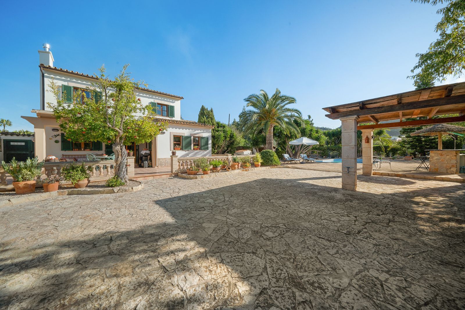 Garten von Country house zum verkauf in Andratx mit Klimaanlage, Heizung und Privatgarten