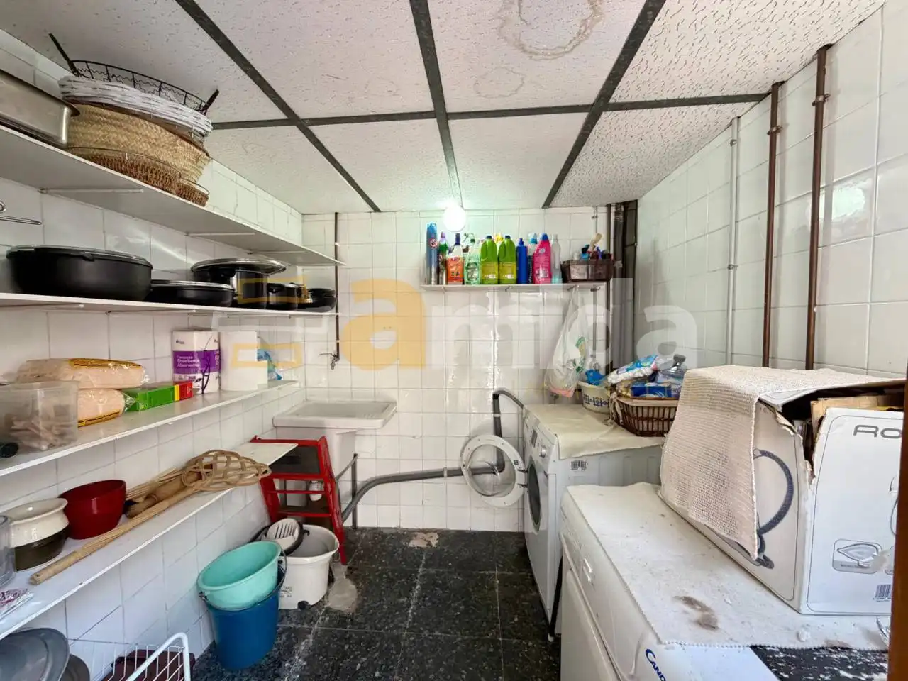 Cuina de Casa o xalet en venda en Sabadell amb Aire condicionat i Calefacció