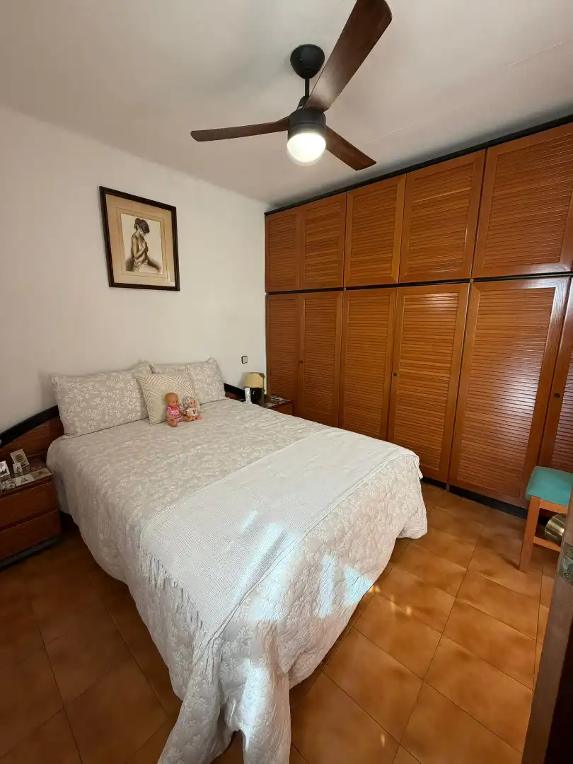 Bedroom of Flat for sale in Cornellà de Llobregat  with Air Conditioner and Furnished