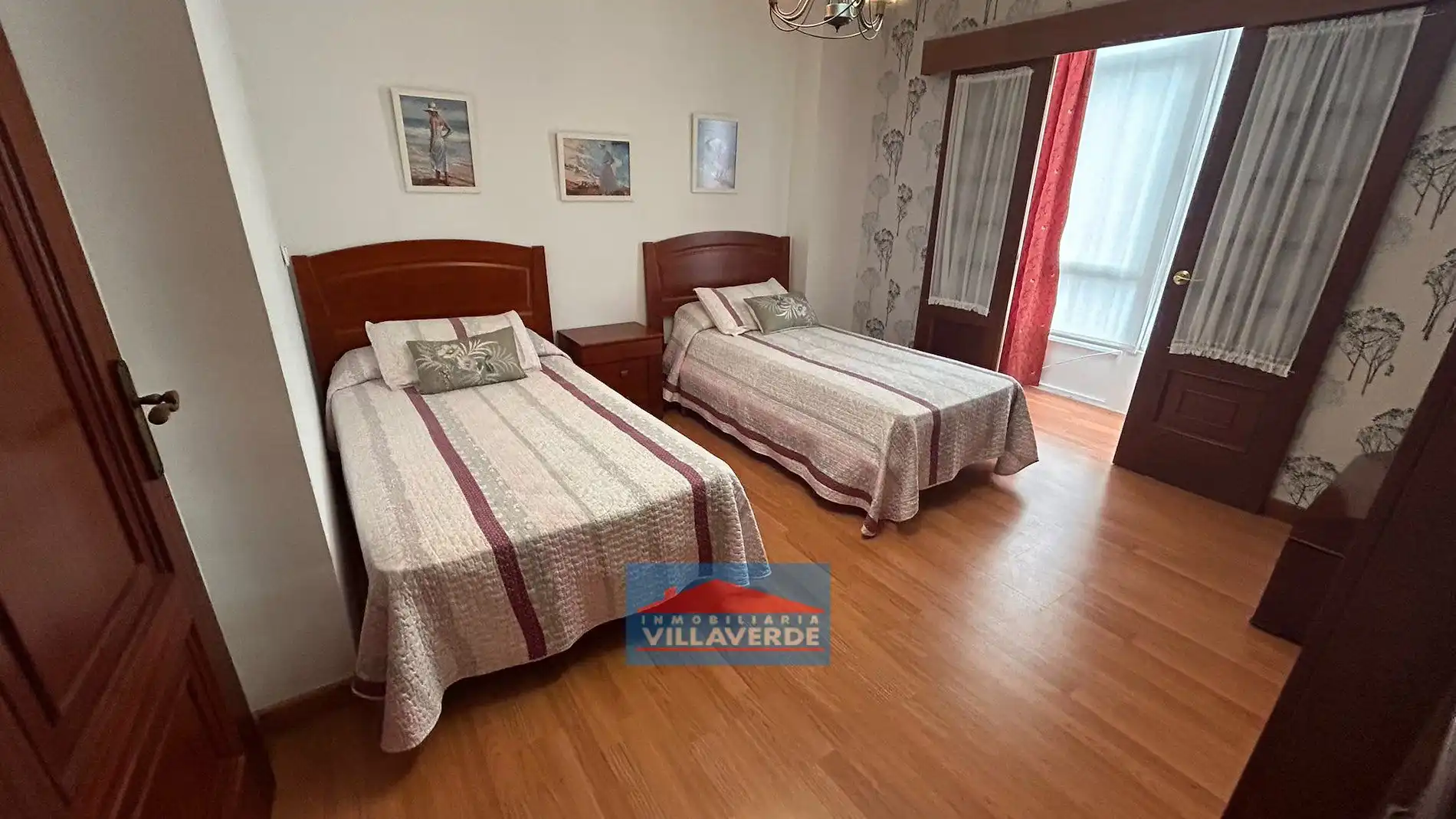 Bedroom of Flat for sale in Cangas   with Heating, Parquet flooring and Storage room