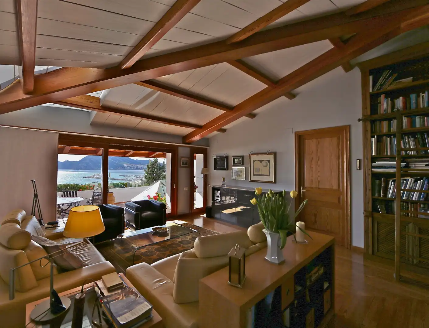Wohnzimmer von Country house zum Verkauf in Altea mit Klimaanlage, Abstellraum und Schwimmbad