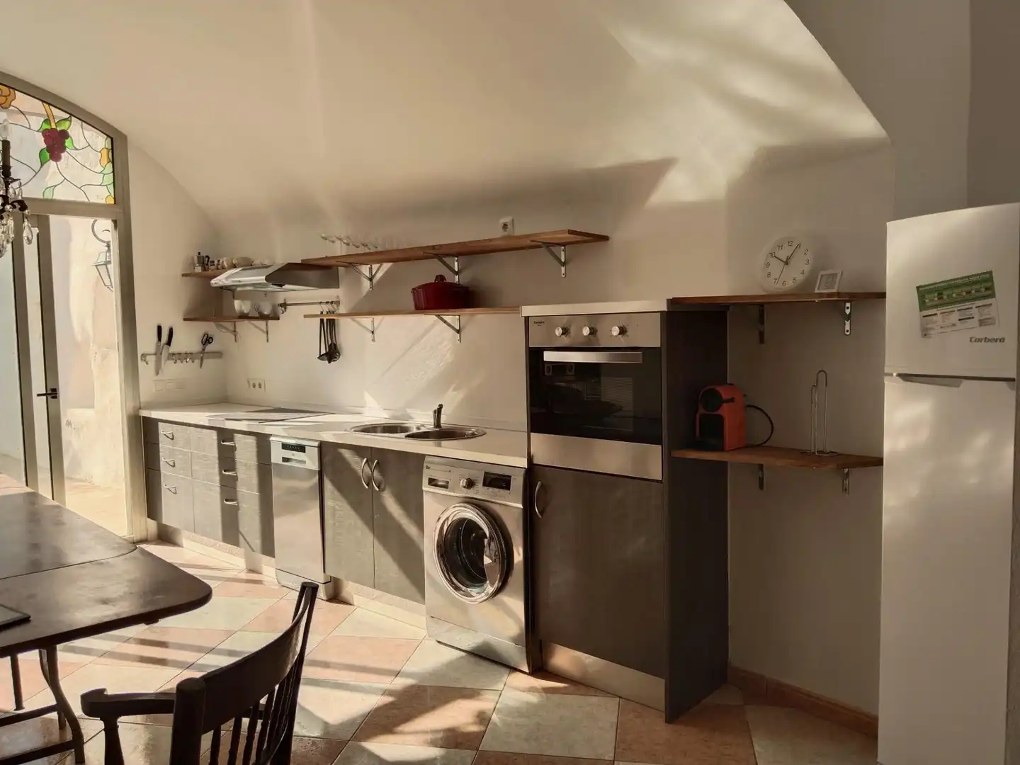 Cuina de Casa o xalet en venda en Felanitx amb Aire condicionat, Terrassa i Moblat