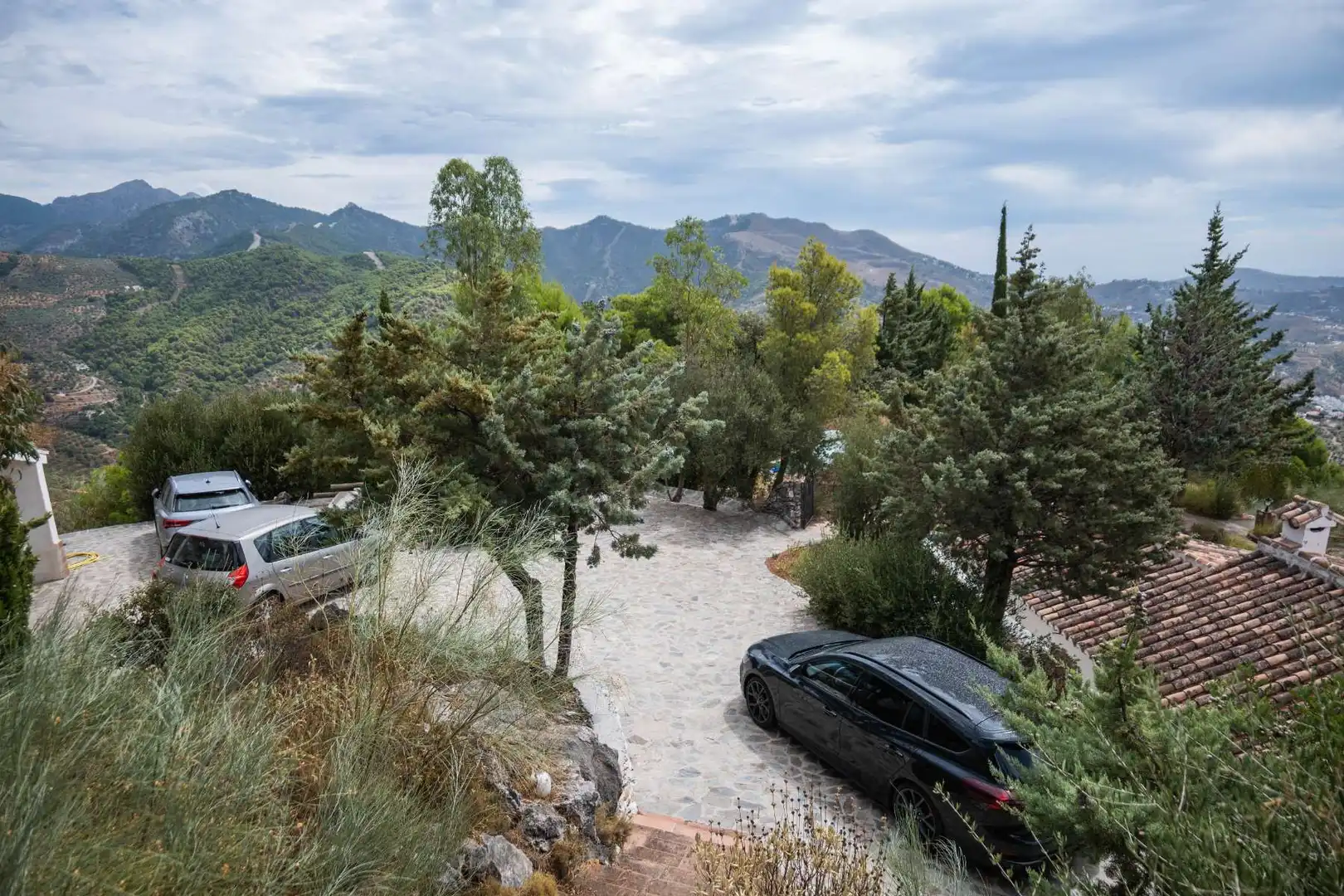 Exterior view of Houses for sale in Canillas de Albaida  with Air Conditioner, Private garden and Terrace