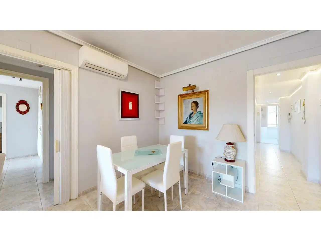 Dining room of Flat for sale in Cullera  with Air Conditioner, Private garden and Terrace
