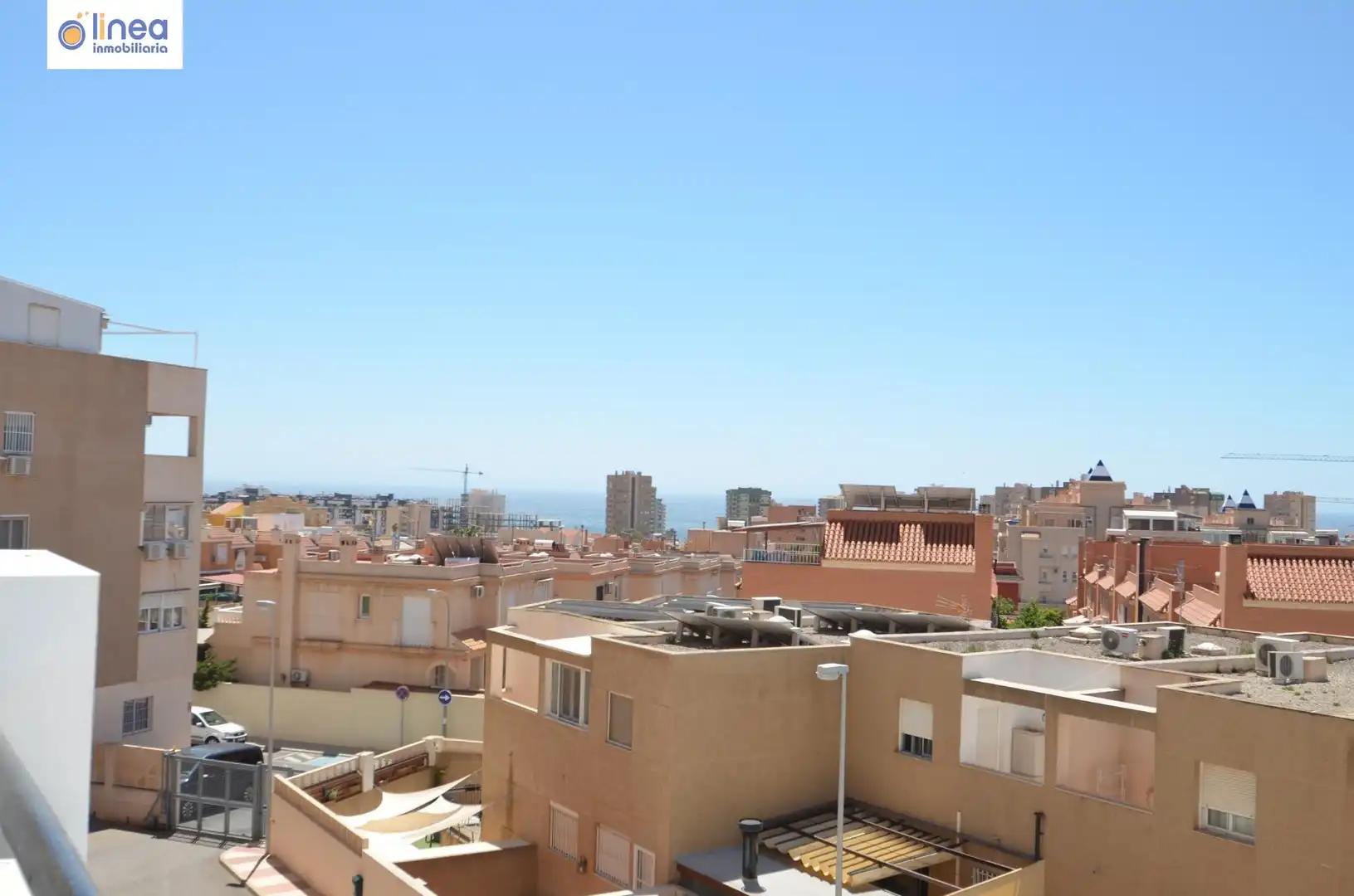 Exterior view of Flat for rent in Roquetas de Mar  with Air Conditioner, Terrace and Storage room