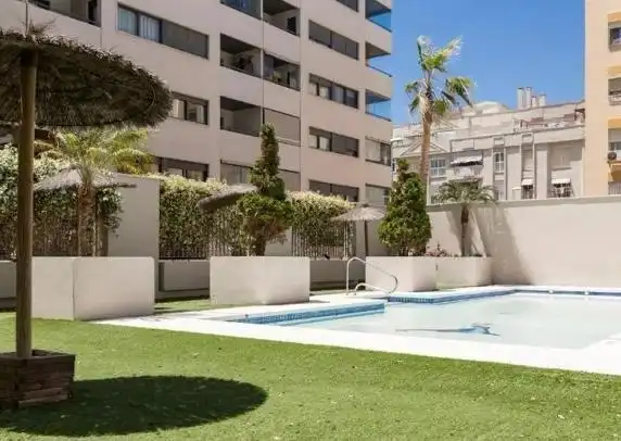 Exterior view of Apartments for rent in Málaga  with Washing machine, Microwave and Community pool