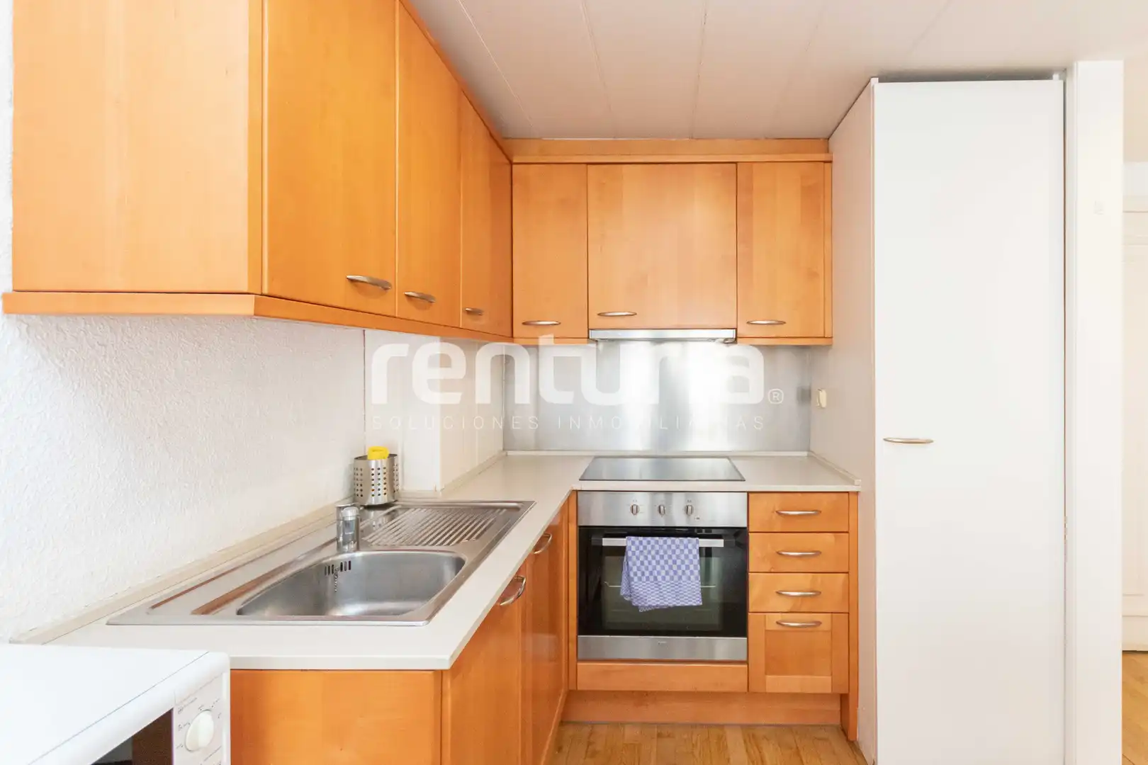 Cuina de Pis de lloguer en Valencia amb Aire condicionat, Calefacció i Parquet