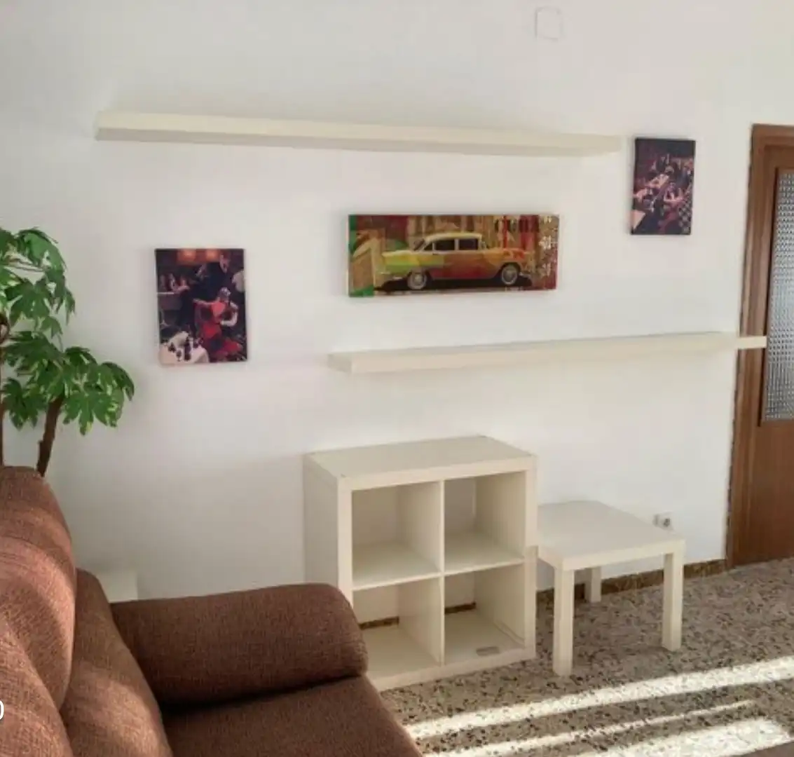 Sala de estar de Ático de alquiler en Ciudad Real con Terraza