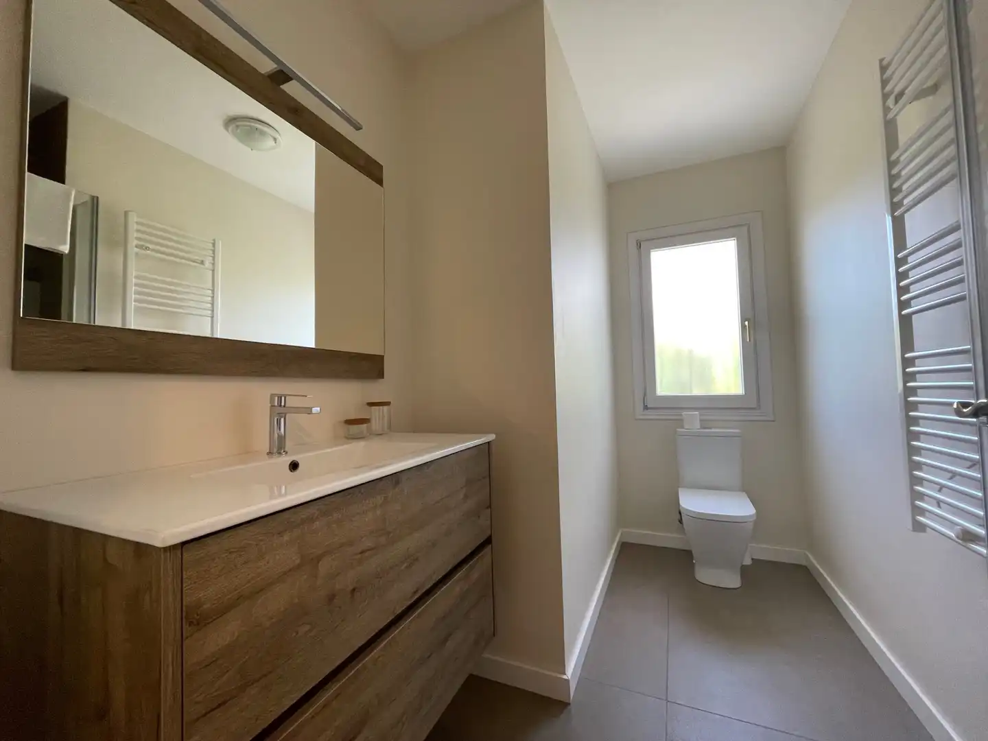 Baño de Casa o chalet de alquiler en Oliva con Aire acondicionado, Calefacción y Jardín privado