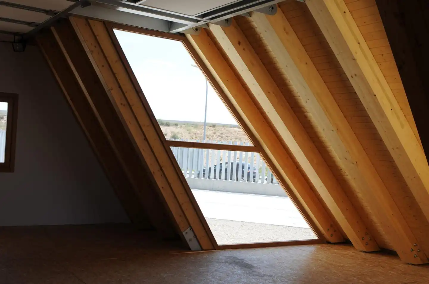 Schlafzimmer von Country house zum Verkauf in Zaragoza mit Klimaanlage und Parkett