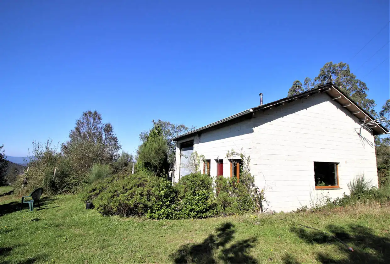 Vista exterior de Casa o chalet en venta en A Pontenova   con Jardín privado
