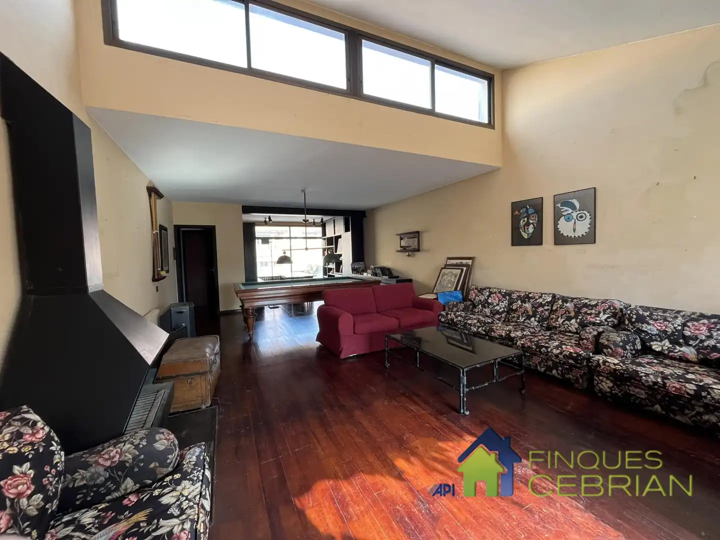 Sala de estar de Ático en venta en Alella con Calefacción