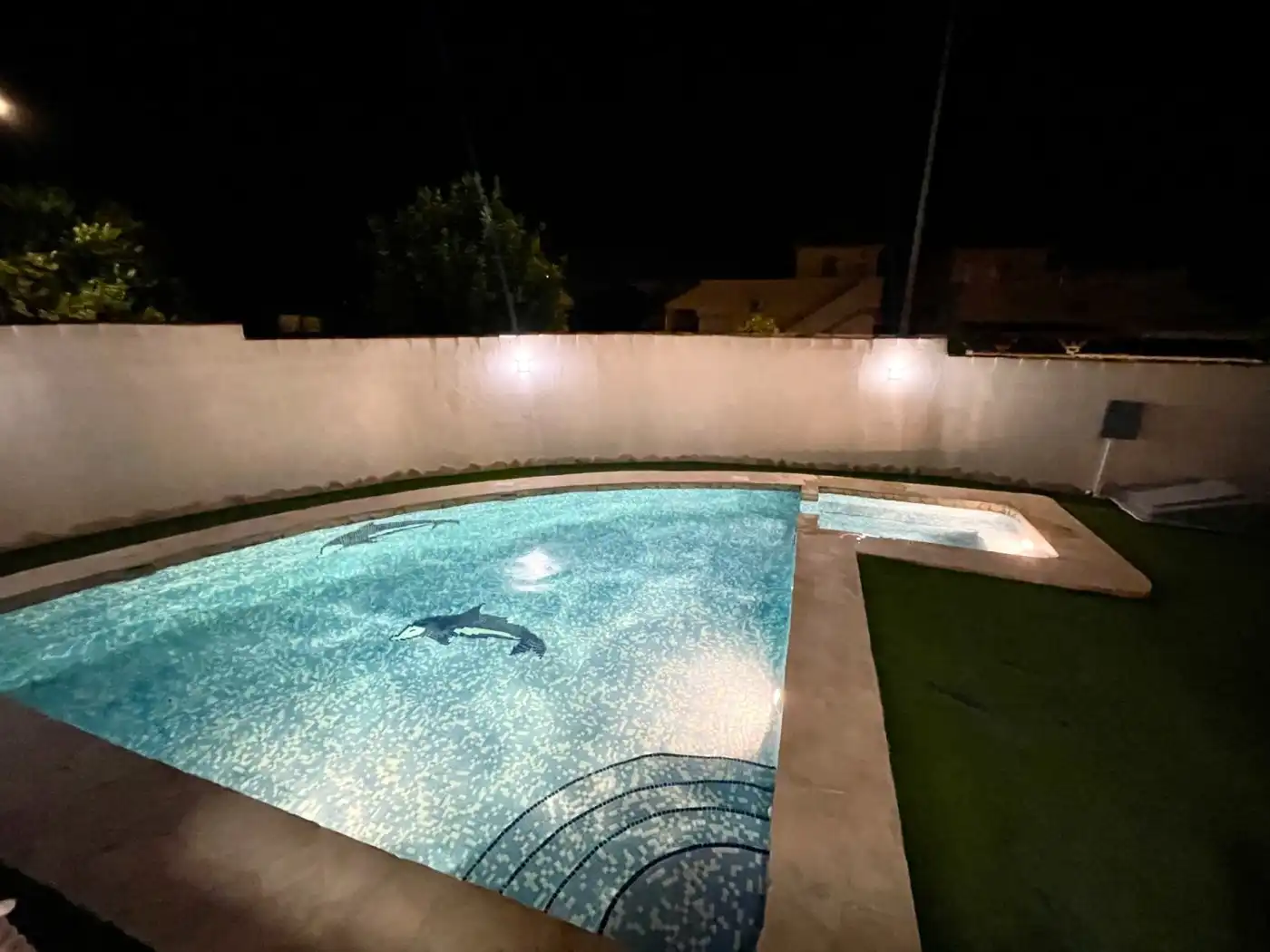 Swimming pool of Houses for rent in San Fulgencio  with Air Conditioner, Heating and Private garden