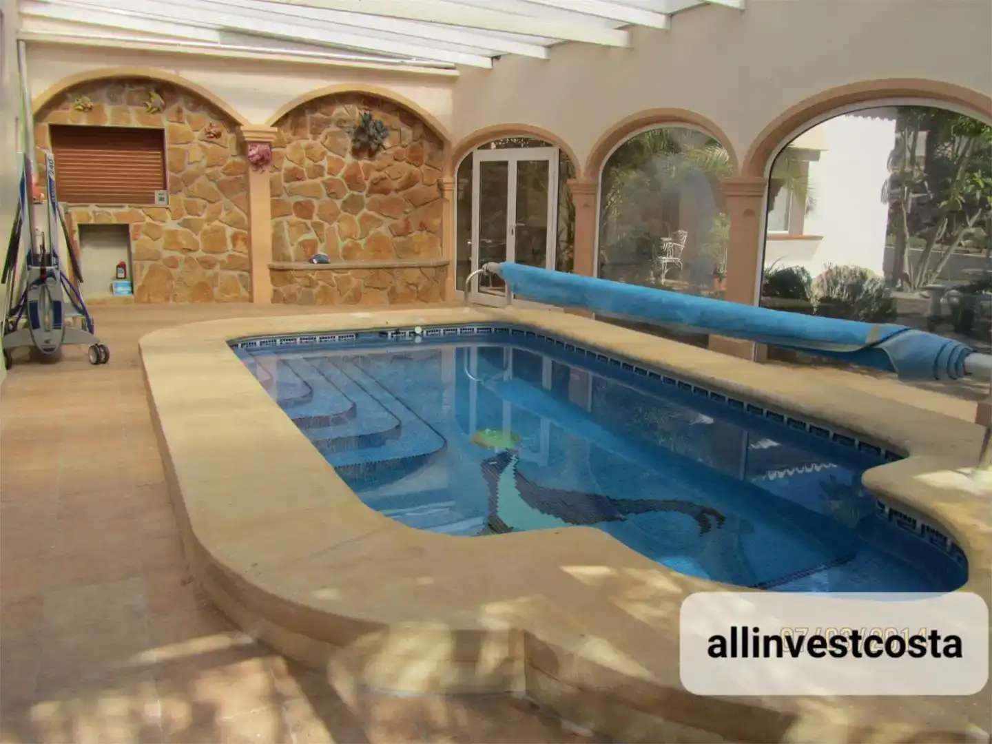 Piscina de Finca rústica en venda en Moraira amb Aire condicionat, Piscina i Balcó