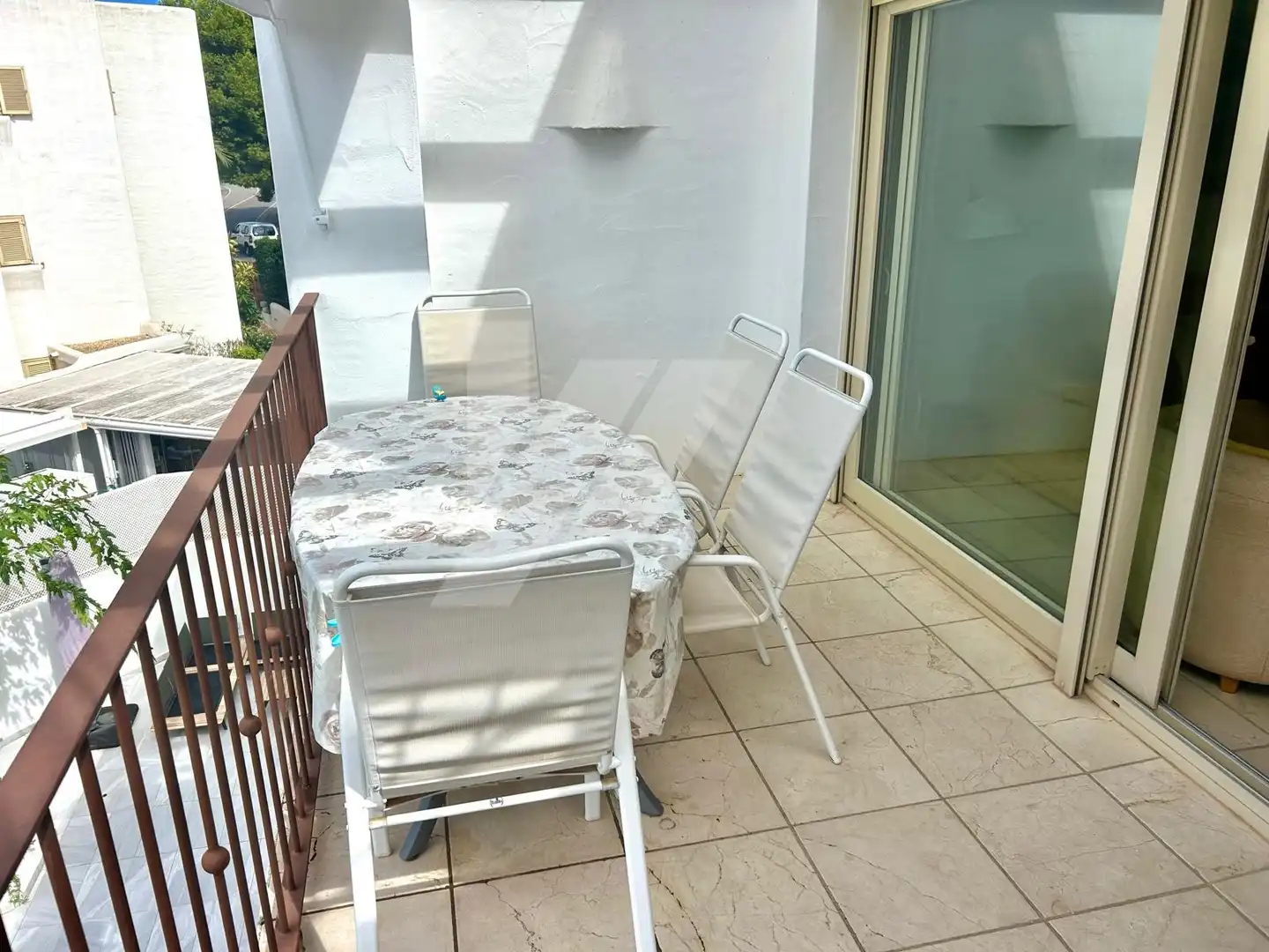 Terraza de Apartamento en venta en Moraira con Aire acondicionado, Calefacción y Jardín privado