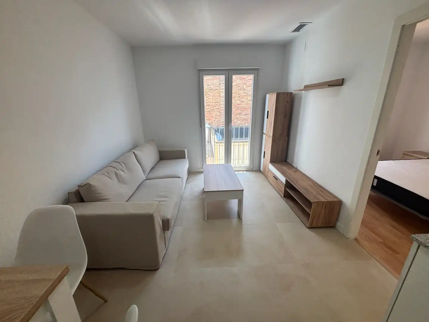Sala de estar de Dúplex de alquiler en Lleida con Aire acondicionado, Calefacción y Parquet