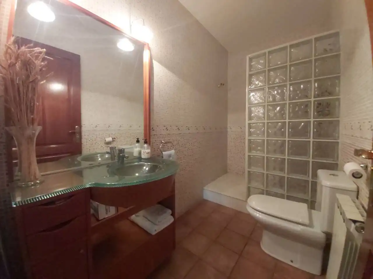 Bathroom of Houses for sale in Sant Cugat del Vallès  with Air Conditioner, Heating and Private garden