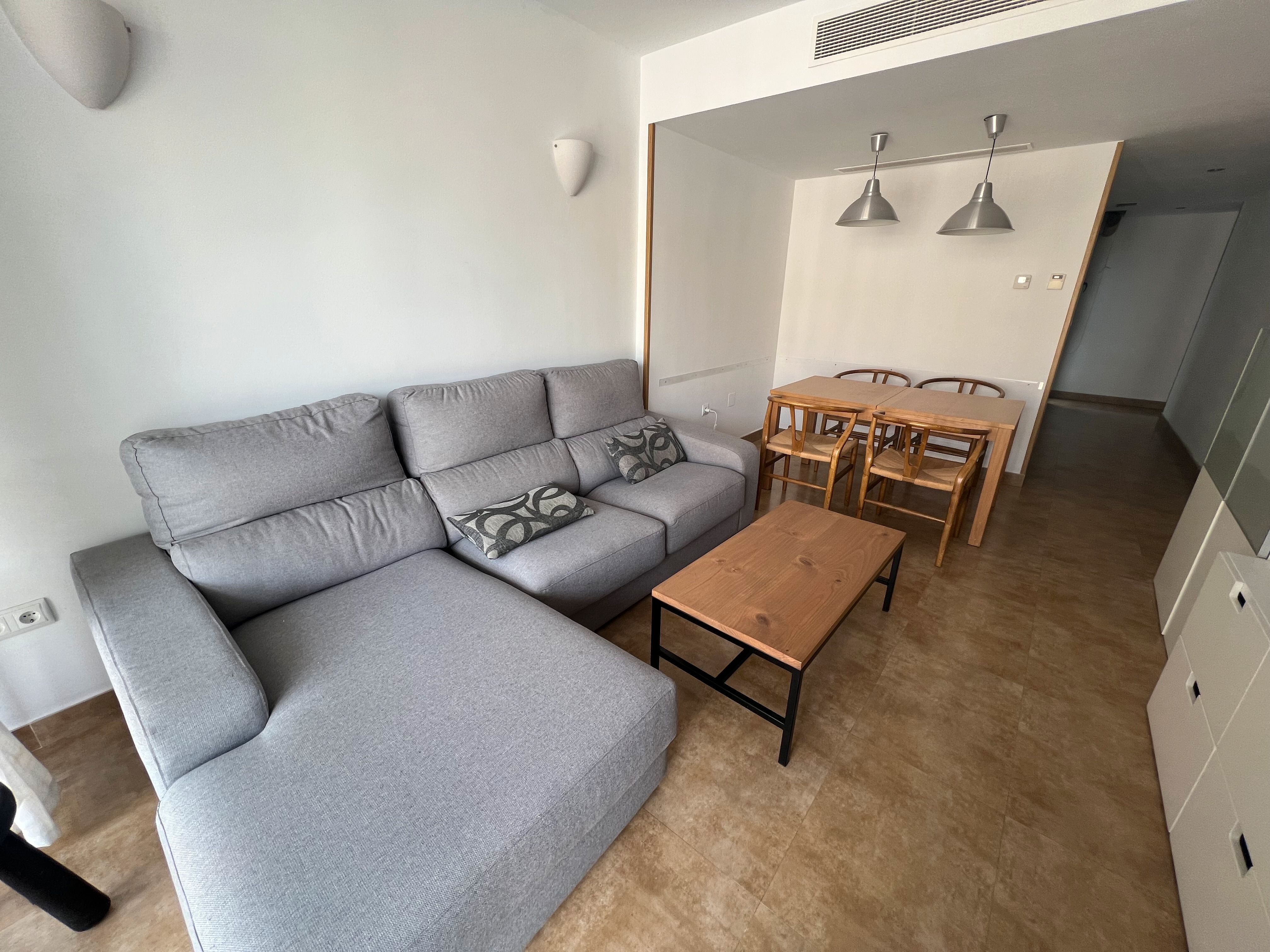 Living room of Flat to rent in  Jaén Capital  with Air Conditioner, Heating and Furnished
