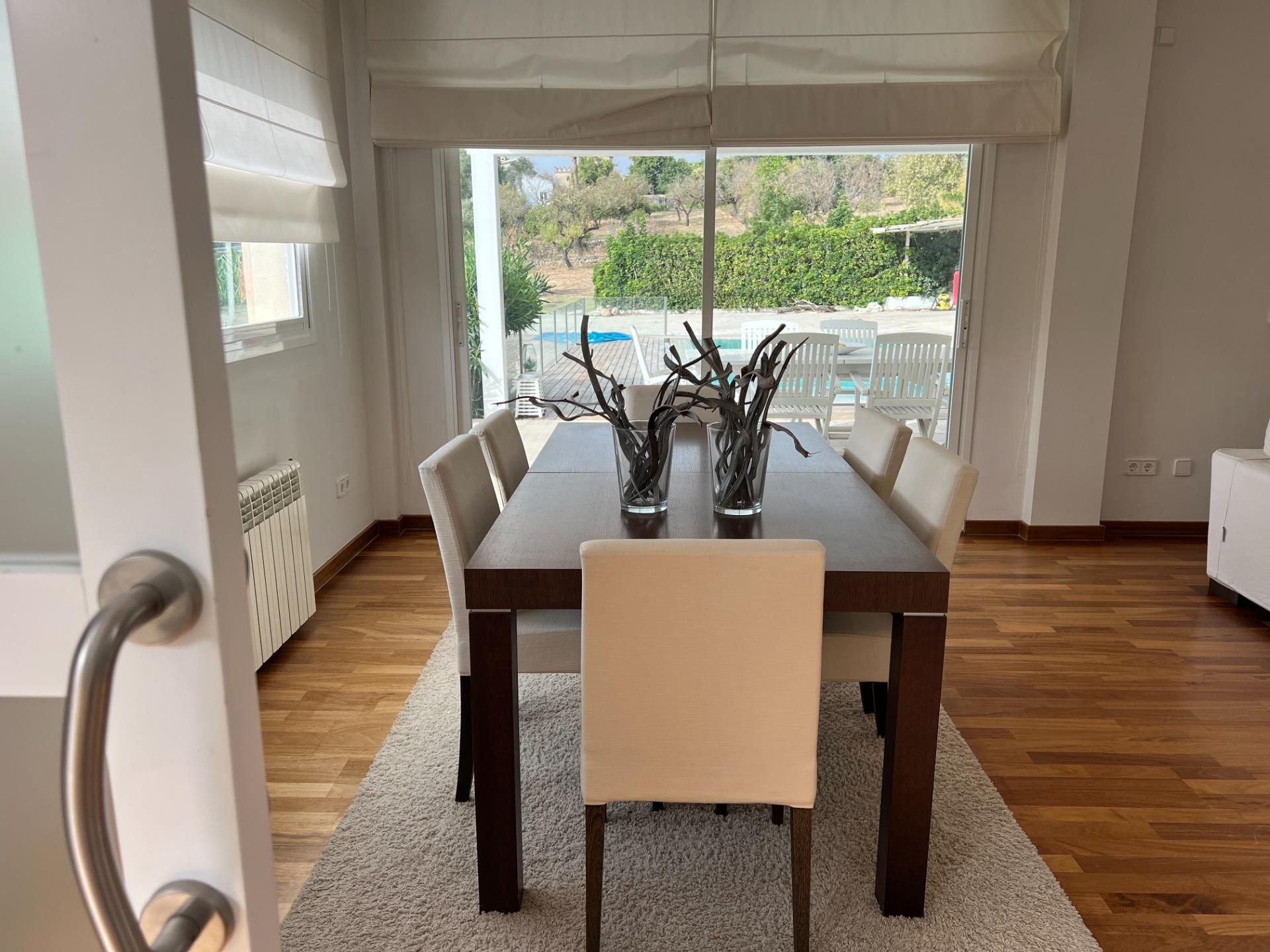 Dining room of Houses for sale in Inca  with Private garden, Parquet flooring and Terrace