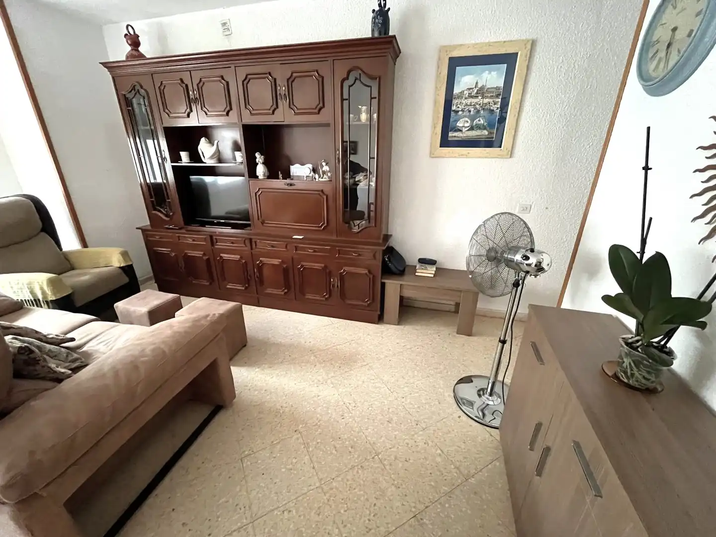 Sala de estar de Piso en venta en Palamós con Terraza