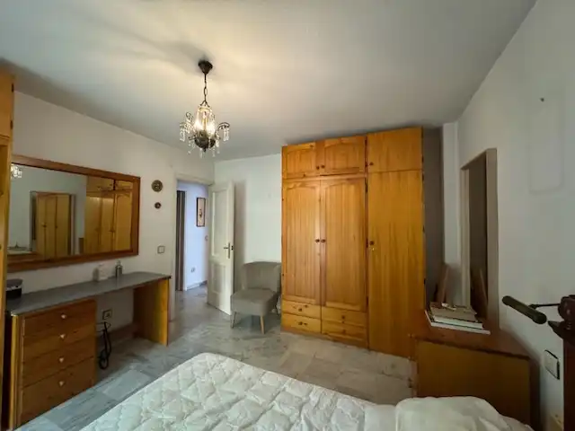 Bedroom of Flat for sale in Málaga