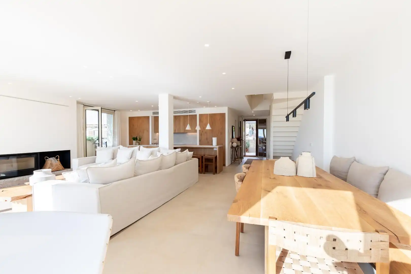 Sala de estar de Casa o chalet en venta en Búger con Aire acondicionado, Calefacción y Jardín privado