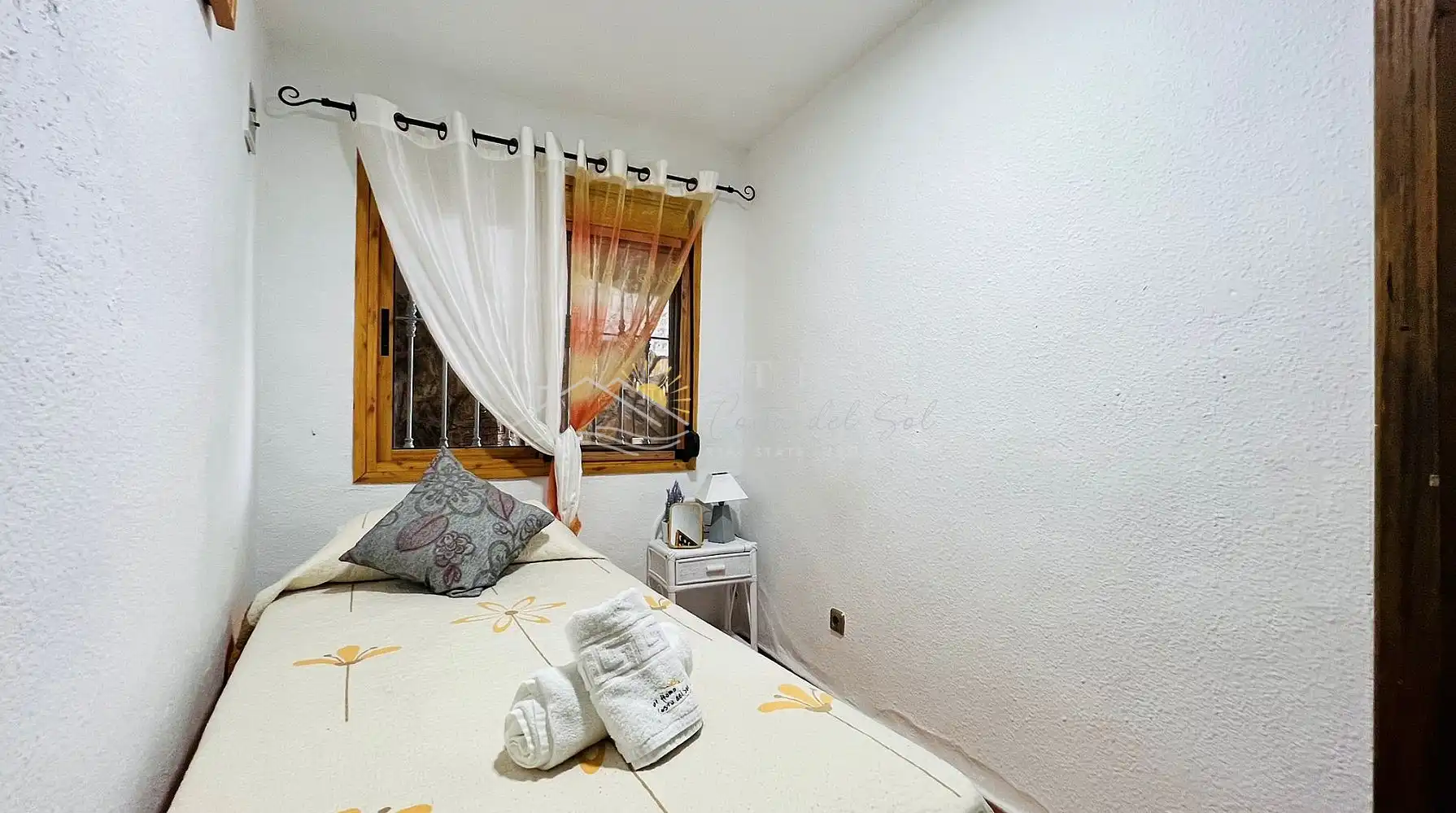 Schlafzimmer von Country house zur Miete in Frigiliana mit Schwimmbad und Haustiere erlaubt