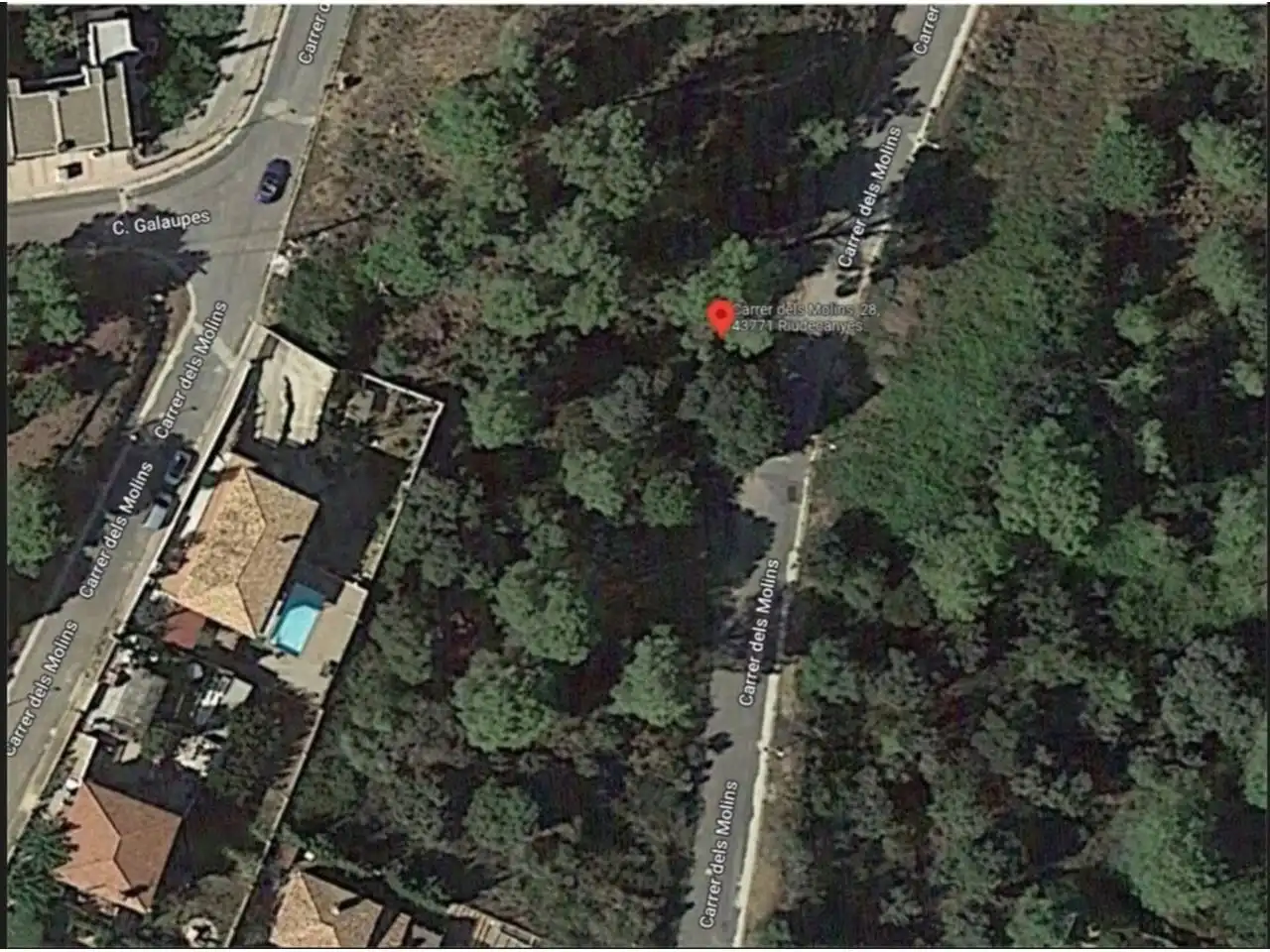 Terreno industrial en venta en Riudecanyes