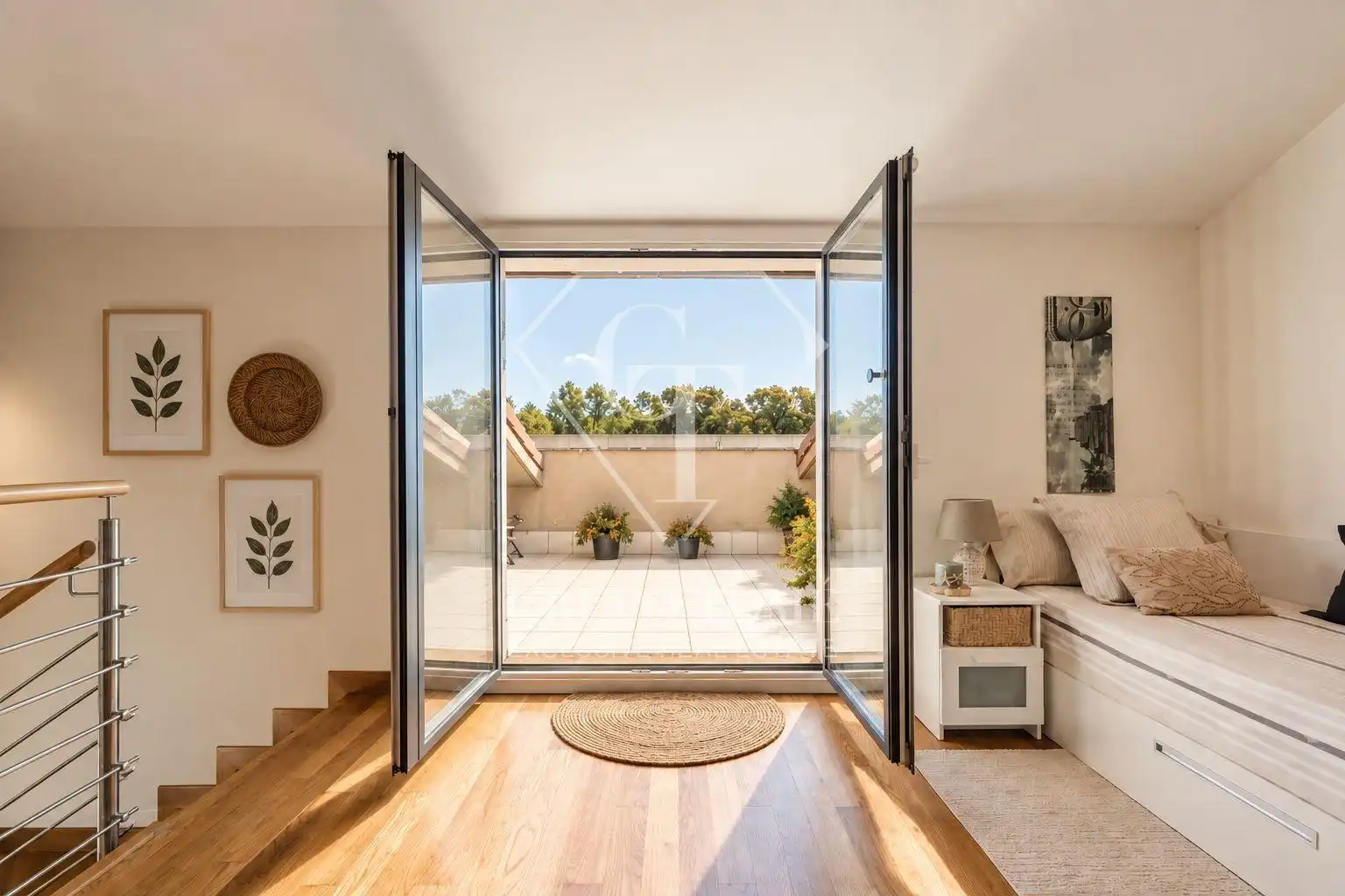 Terraza de Casa adosada en venta en Orio con Calefacción, Terraza y Trastero