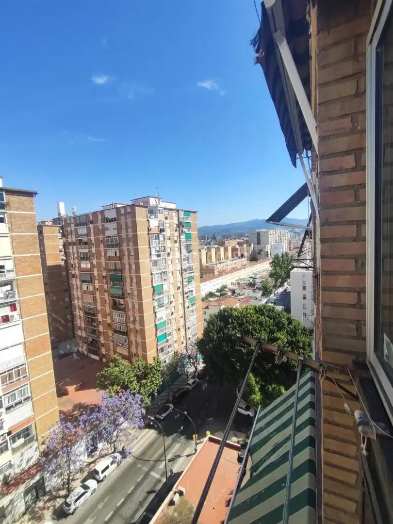 Außenansicht von Wohnung zum Verkauf in Málaga mit Klimaanlage und Terrasse