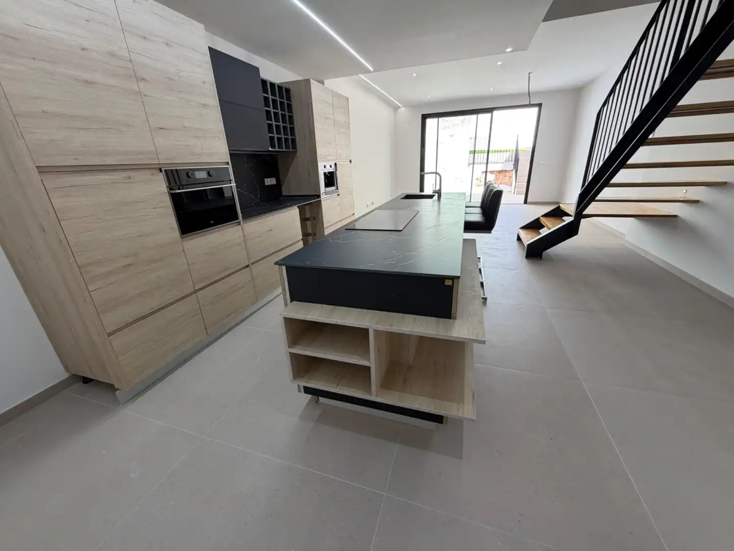 Cocina de Casa o chalet en venta en Benissanó con Aire acondicionado, Jardín privado y Terraza