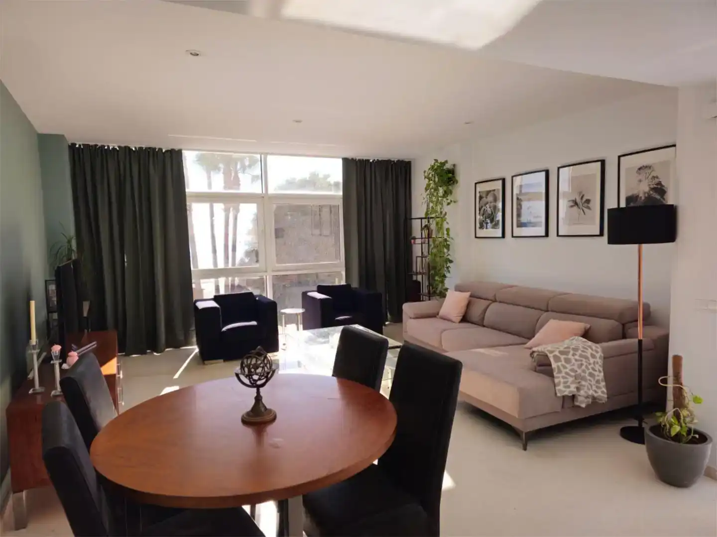 Living room of Flat for rent in Estepona Pueblo