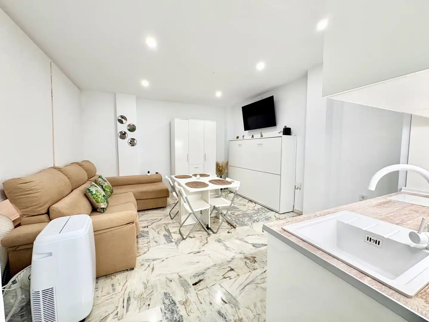 Living room of Ground floor for sale in Salobreña  with Furnished