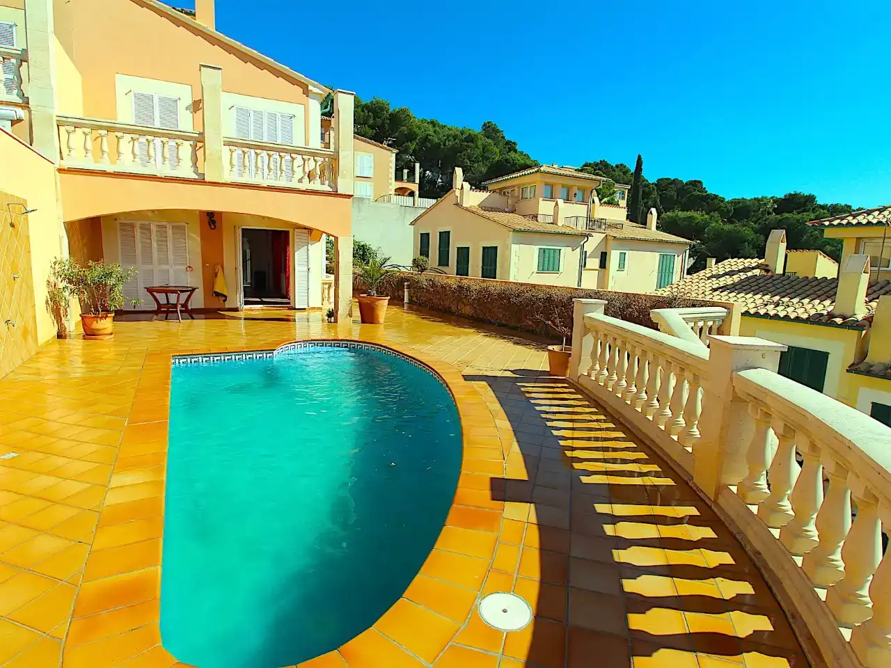 Swimming pool of Houses for sale in Capdepera  with Air Conditioner, Swimming Pool and Balcony