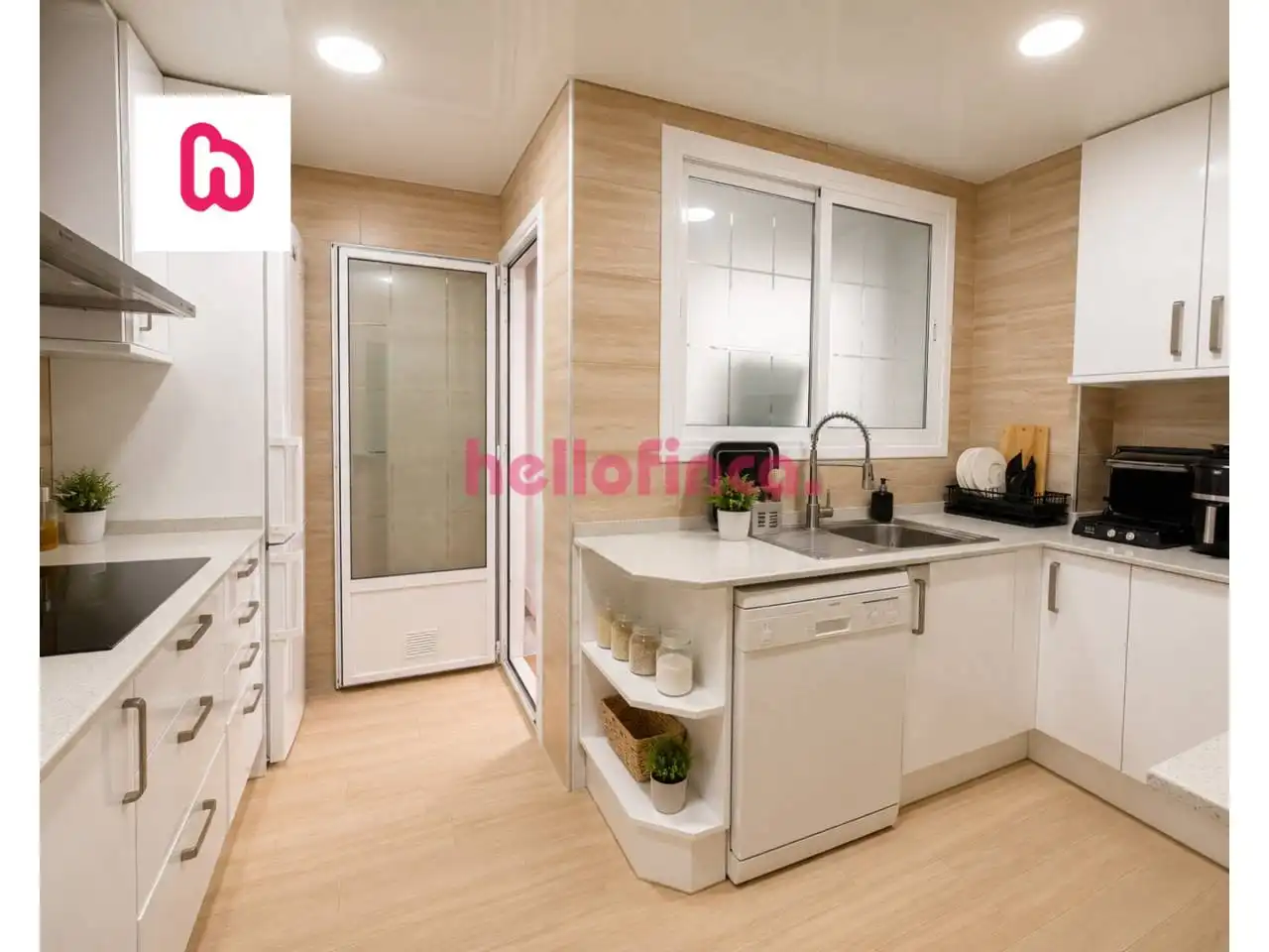 Cuina de Apartament en venda en Sabadell amb Aire condicionat, Calefacció i Parquet