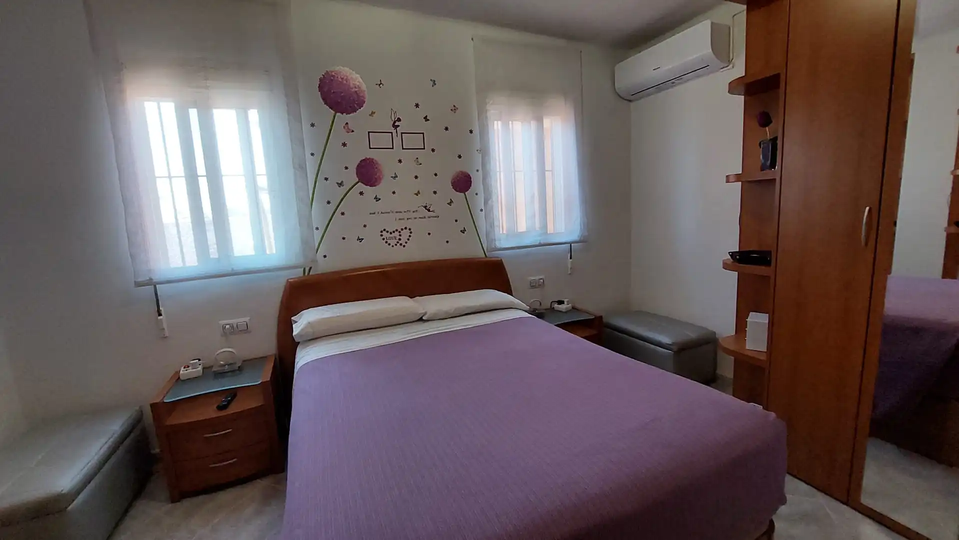Habitación de Casa o chalet en venta en Vila-real con Aire acondicionado, Calefacción y Jardín privado